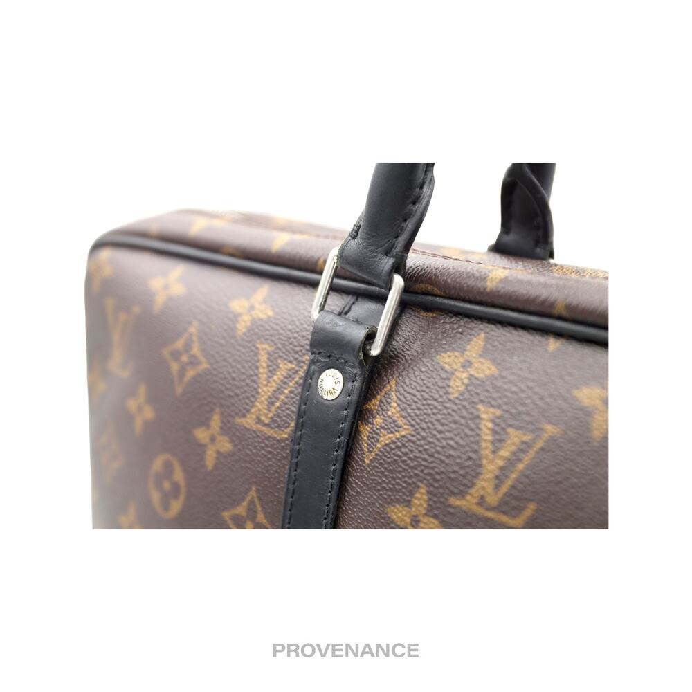 🔴 Louis Vuitton PDV Briefcase Bag - Monogram Macassar - Picture 10 of 16
